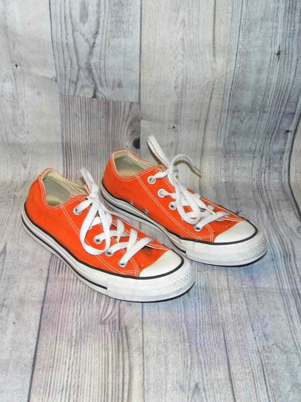 CONVERSE Chuck Taylor All Star OX Roasted Carr (Orange) Sneakers Womens Size 6